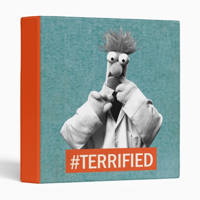 Beaker | #Terrified 3 Ring Binder (Front/Spine)