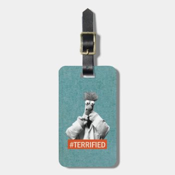 Beaker | #terrified Luggage Tag by muppets at Zazzle