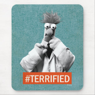 Beaker   #Terrified Mouse Pad