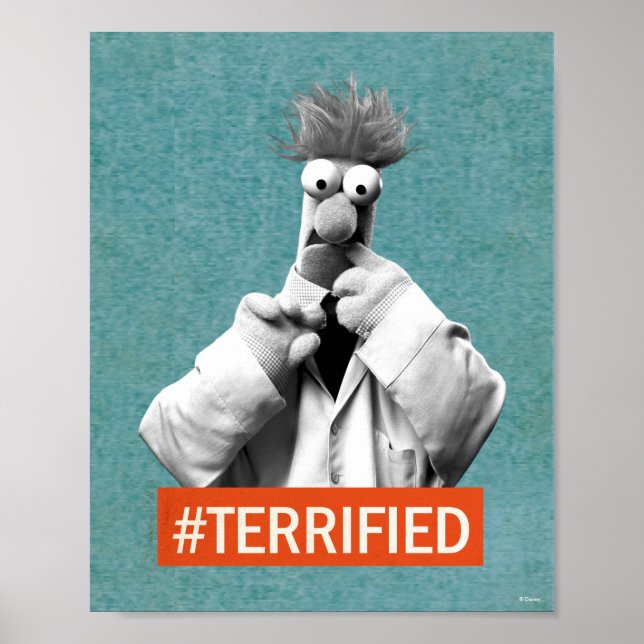 Beaker | #Terrified Poster (Front)