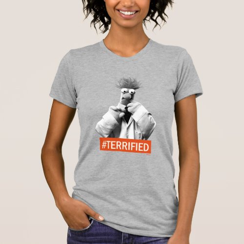 Beaker  Terrified T_Shirt
