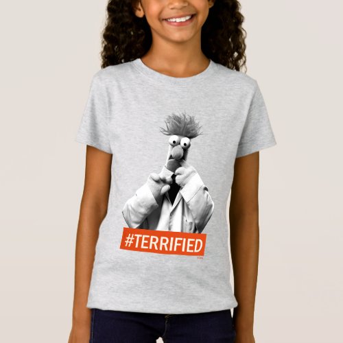 Beaker  Terrified T_Shirt