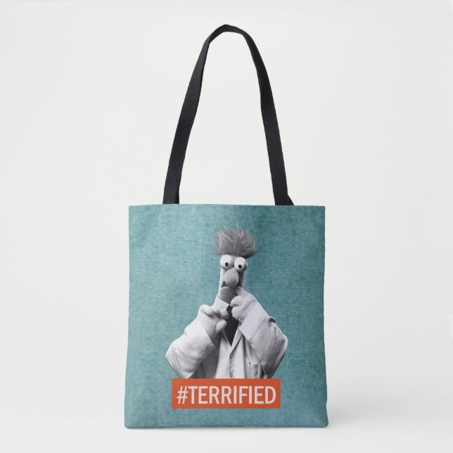 Beaker | #Terrified Tote Bag (Front)