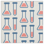 Beaker &amp; Test Tube Science Themed Fabric