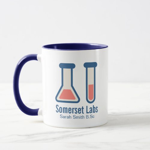 Beaker  Test Tube Science Themed Mug