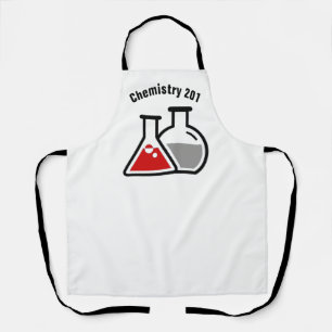 Beakers Design Chemistry Science Apron