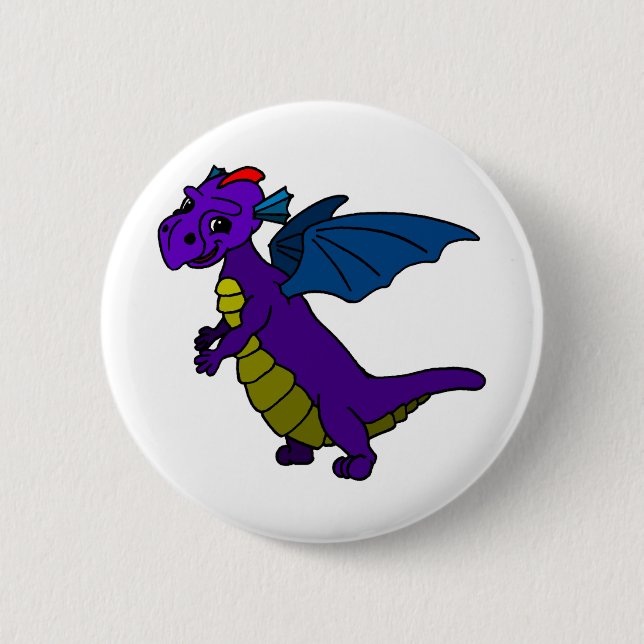 Beaky Pinback Button (Front)