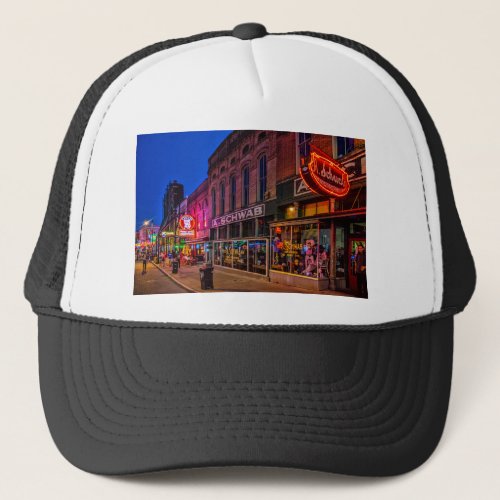 Beale Street in Memphis Trucker Hat