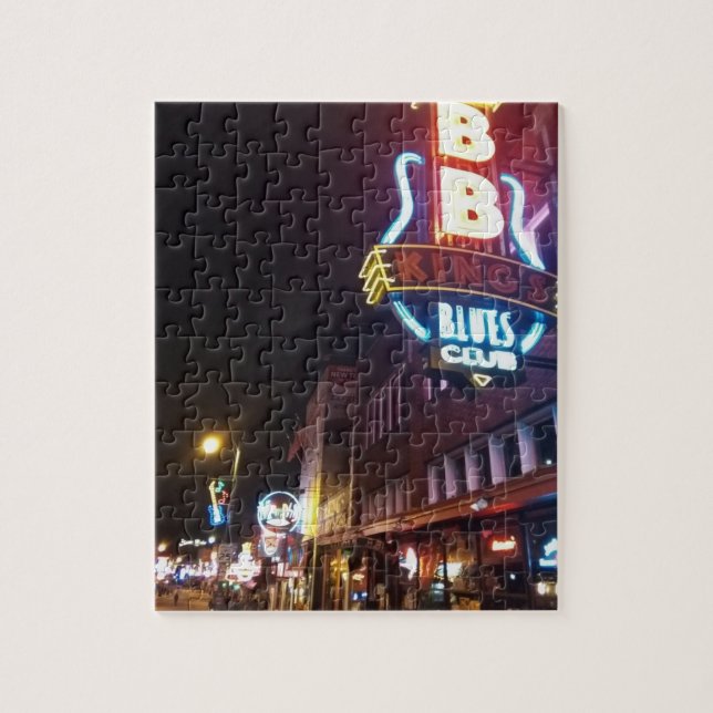 Beale Street - Memphis, Tennessee Jigsaw Puzzle (Vertical)