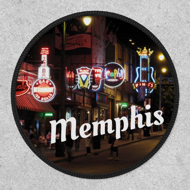 Beale Street, Memphis, Tennessee Patch (Front)