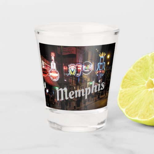 Beale Street Memphis Tennessee Shot Glass