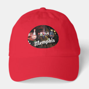 Beale Street, Memphis, Tennessee Street Scene Hat