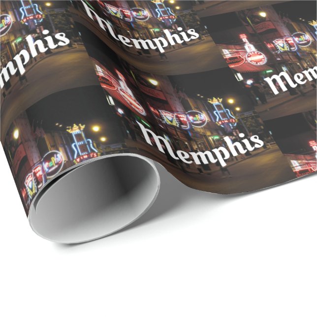 Beale Street, Memphis, Tennessee Wrapping Paper (Roll Corner)