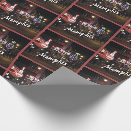 Beale Street Memphis Tennessee Wrapping Paper