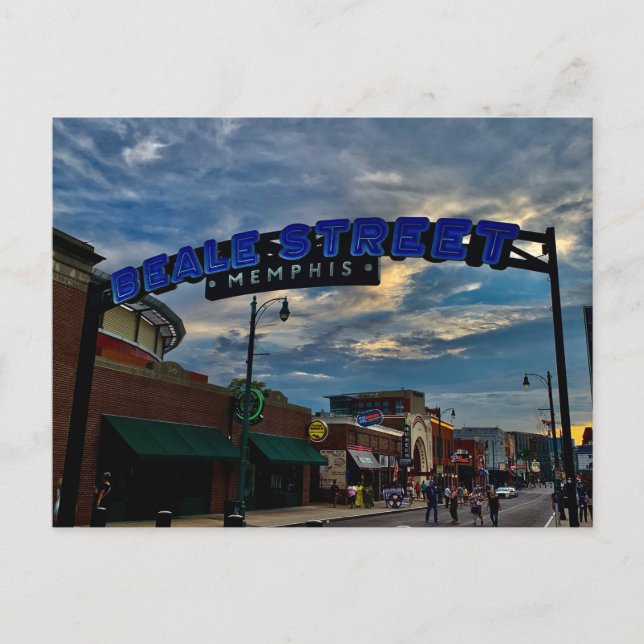 Beale Street Postcard (Front)