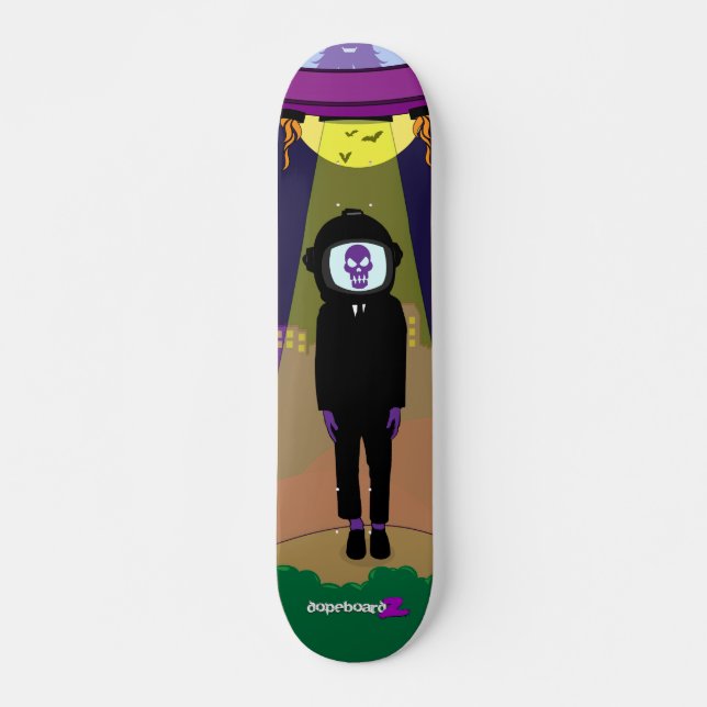 Beam me up FRED Skateboard (Front)