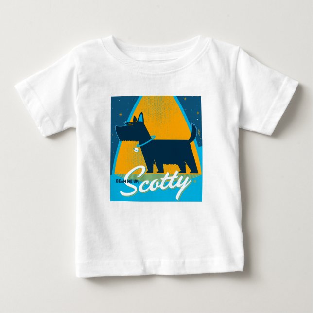 Beam Me Up Scotty Baby T-Shirt (Front)