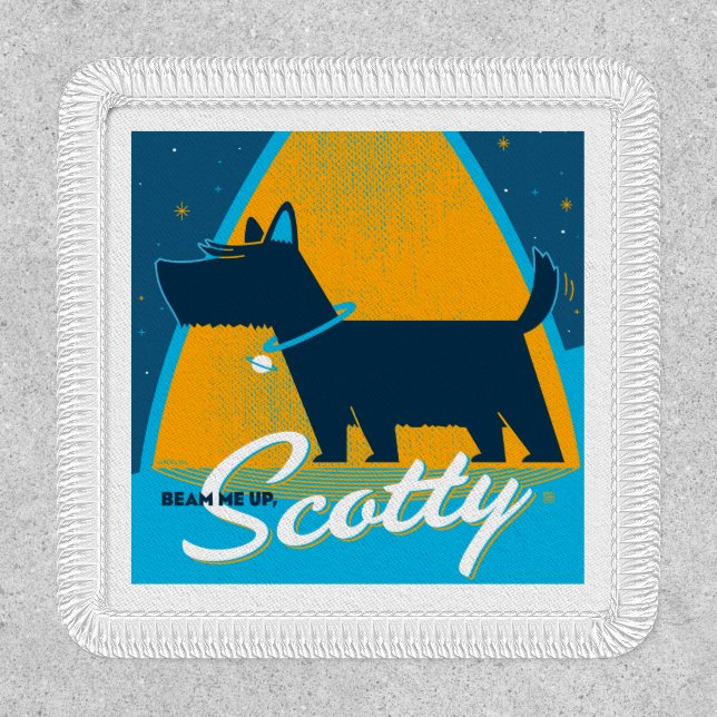Beam Me Up Scotty Patch (Front)