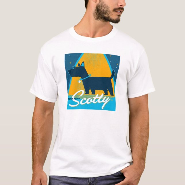 Beam Me Up Scotty T-Shirt (Front)