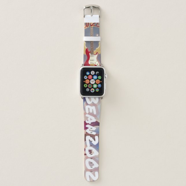 Bean2002 Logo Apple Watch Band (Front)