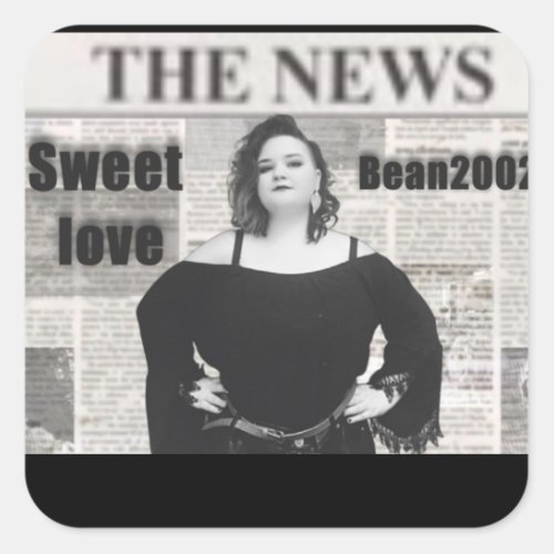 Bean2002 Sweet Love Sticker