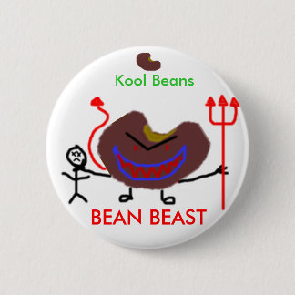 bean, bean, Kool Beans, BEAN BEAST Button