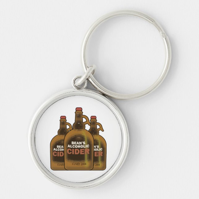 Bean Cider Keychain (Front)