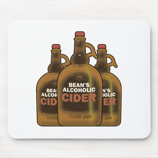 Bean Cider Mouse Pad (Front)