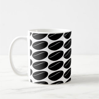 Bean Coffee Black – Bold Minimalist Coffee Design Mug