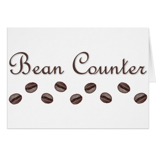 Bean Counter Cards (Front Horizontal)