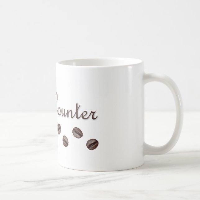 Bean Counter Coffee Mug (Right)