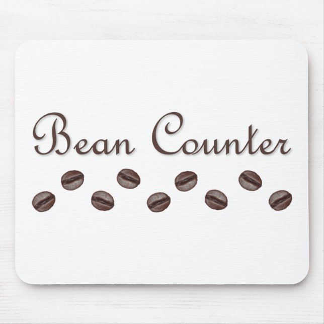 Bean Counter Mouse Pad (Front)