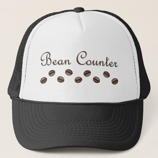 Bean Counter Trucker Hat (Front)