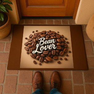 Bean Lover Coffee Beans Aesthetic Doormat