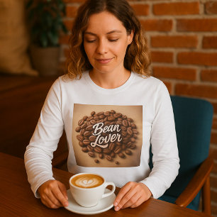 Bean Lover Coffee Beans Aesthetic T-Shirt