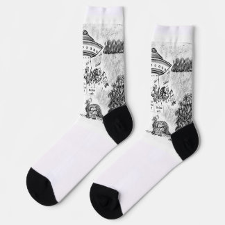 Bean me up Charleston Mercury socks