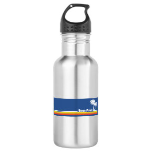 Bean Point Beach Florida Stainless Steel Water Bottle
