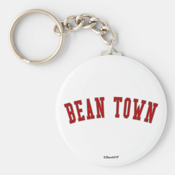 Bean Town Keychain