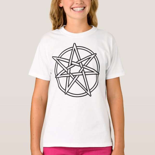 BEAN! Wizard Star Girl's    T-Shirt (Front)