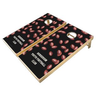Beanbag Toss, Football, Cornhole Lawn Game