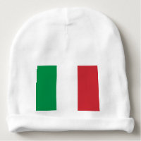 Beanie Baby Hat with flag of Italy