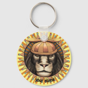 Beanie Lion Keychain