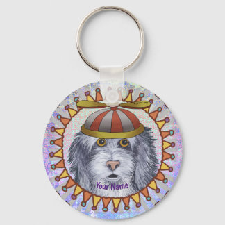 Beanie SheepDog  Keychain