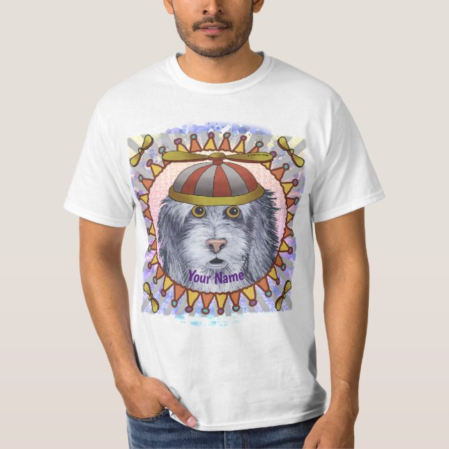 Beanie SheepDog T-Shirt (Front)
