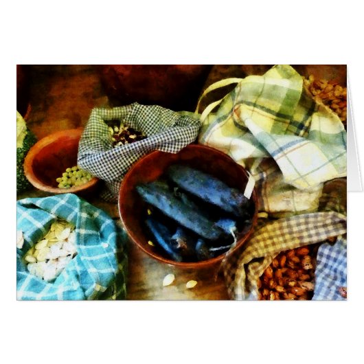 Beans and Seeds Cards (Front Horizontal)