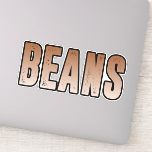 Beans, Beans lover Sticker