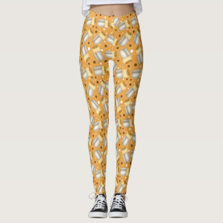Beans,Meat,Vegetables And Cheese Burrito Leggings