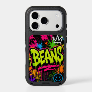 BEANS Neon Graffiti Street Art iPhone 17 Pro Case