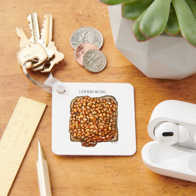 Beans on Toast Keychain (Desk)