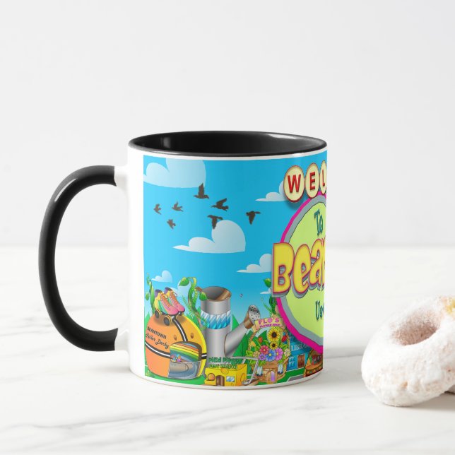Beantown Coffee Mug (With Donut)